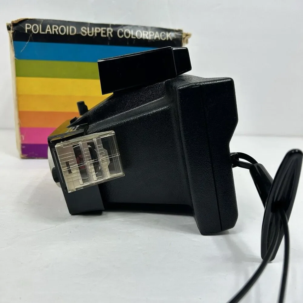 Polaroid Colorpack Land Camera Vintage 1970s W/ Box Manual Original Paperwork